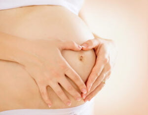 pregnant belly